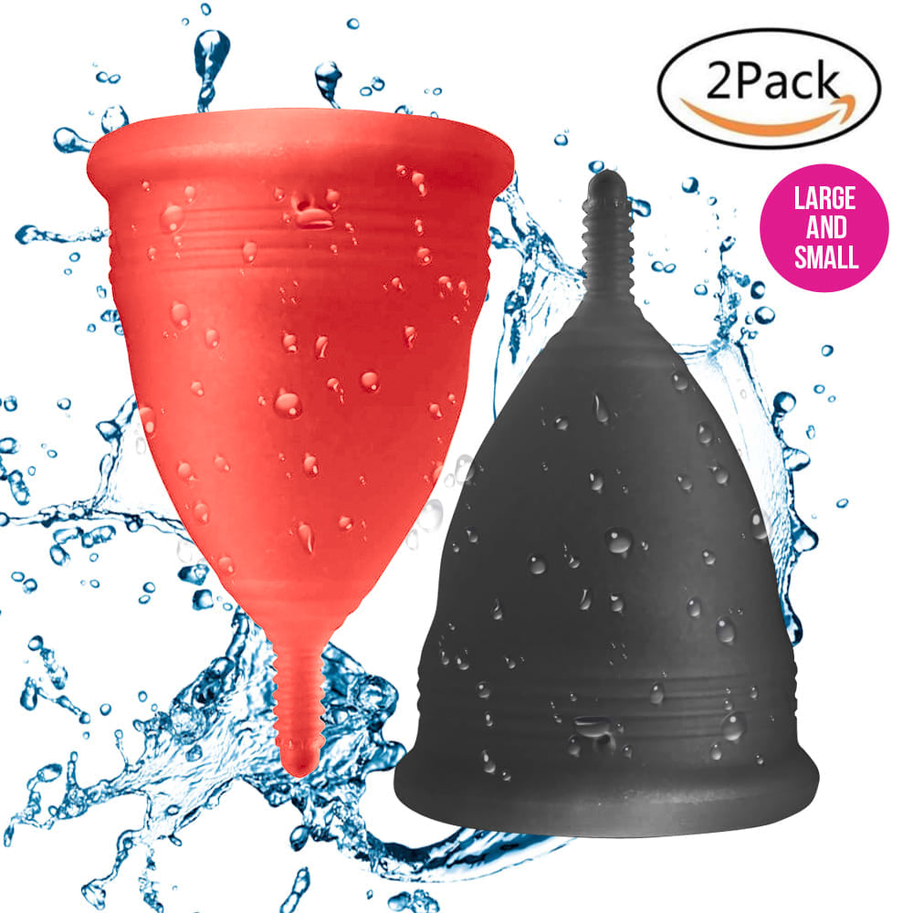 Blossom Best menstrual cup Set of Two (Small and Large) - Blossom Cup