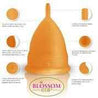 Small Orange Blossom Menstrual Cup