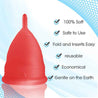 Features of menstrual cups