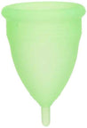 Small Green Blossom Menstrual Cup