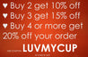 Blossom Menstrual Cups Set of Two (Small Clear/ Large Black)