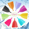 Blossom Menstrual Cups Set of Two (Small Pink/Large Purple)