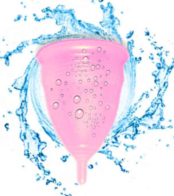 Large Orange Blossom Menstrual Cup