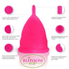 Large Solid Pink Blossom Menstrual Cup