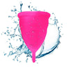 Large Solid Pink Blossom Menstrual Cup