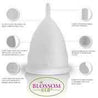 Small Clear Blossom Menstrual Cup